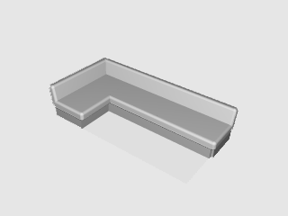 Canapea ICAM Narcis 33-3M Maro (693500-3P)