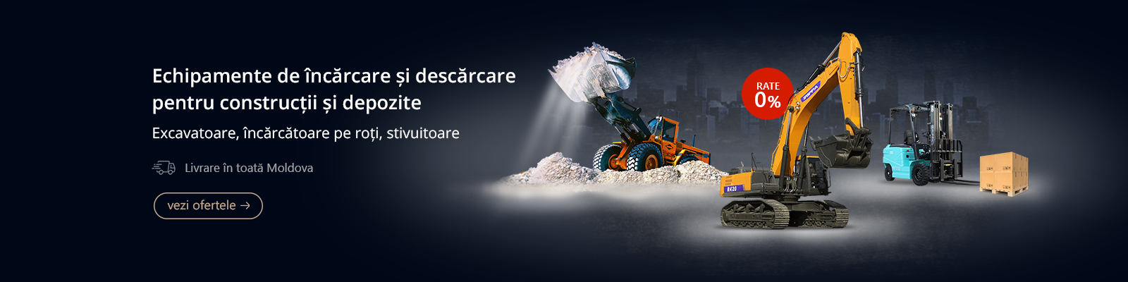 Echipamente de ridicare și descărcare în Moldova