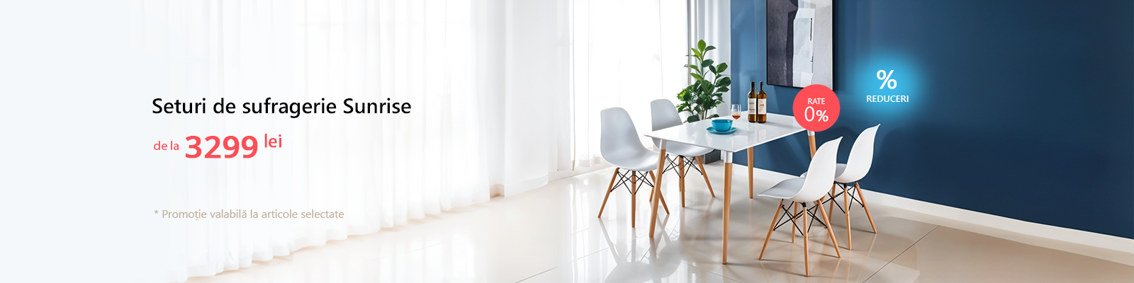 Seturi pentru sufragerie Sunrise