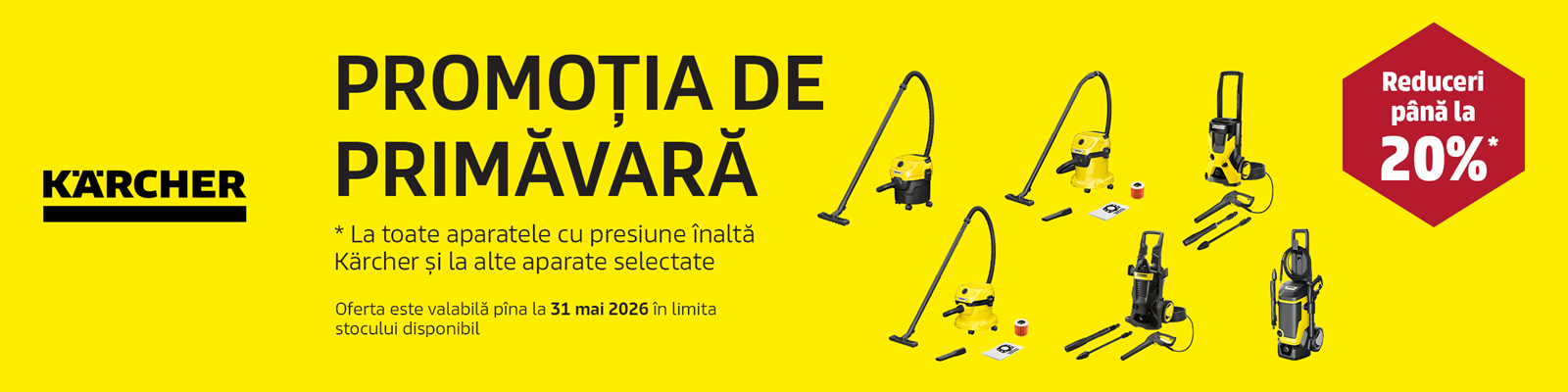 Promo Karcher 2026 spring
