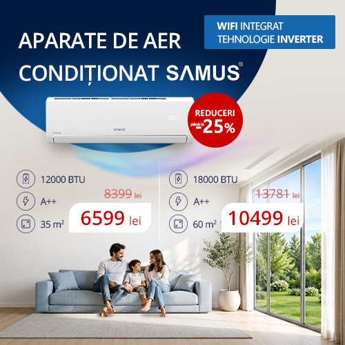 Reduceri la aparate de aer conditionat in Moldova