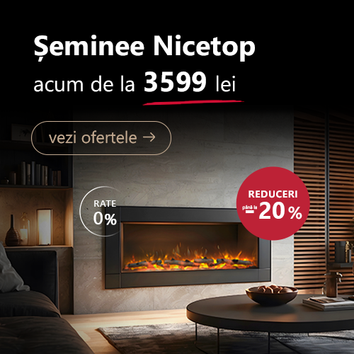 Șeminee electrice Nicetop în Moldova