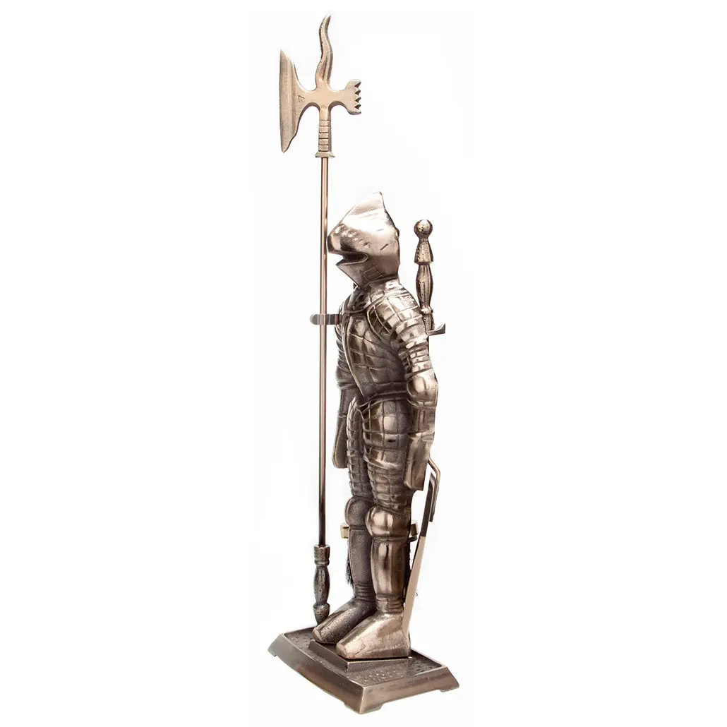 Set accesorii pentru semineu Art Flame Cavaler LZ868A (Brass) - 2