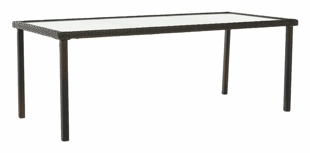 Set mobilier da gradina Tempo Kondela Menibor 1+8 (Brown/Beige) - 7