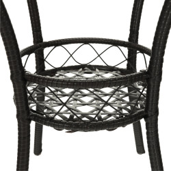 Комплект садовой мебели Tempo Kondela Lasan 1+2 (Brown) Thumb