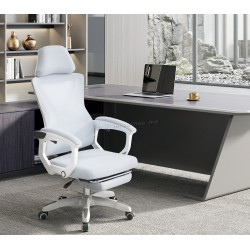 Кресло Tempo Kondela Malvin (Light Grey/White)