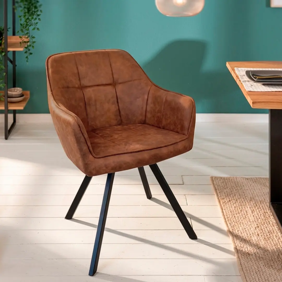 Стул Tempo Kondela Samanta (Dark Brown/Black)