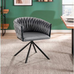 Стул Tempo Kondela Zala (Grey/Black)