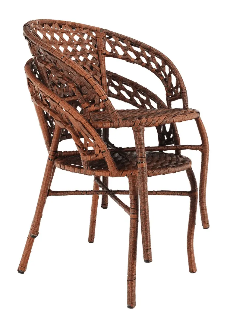 Комплект садовой мебели Tempo Kondela Jarub 1+2 (Brown) - 5