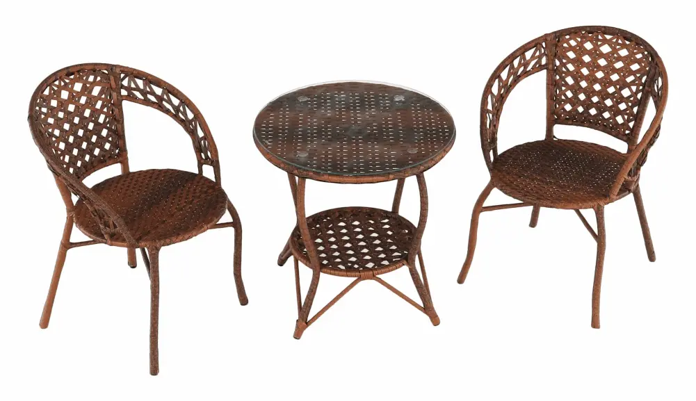 Комплект садовой мебели Tempo Kondela Jarub 1+2 (Brown) - 2