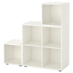 Etajera Ikea Eket cu picioare 105x35x107 (Alb) Thumb