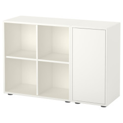Etajera Ikea Eket 105x35x72 (Alb) Thumb