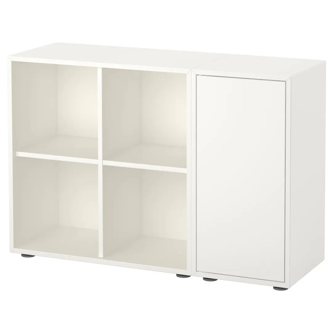 Etajera Ikea Eket 105x35x72 (Alb) - 2