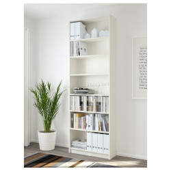 Etajera Ikea Billy 80x28x237 (Alb)