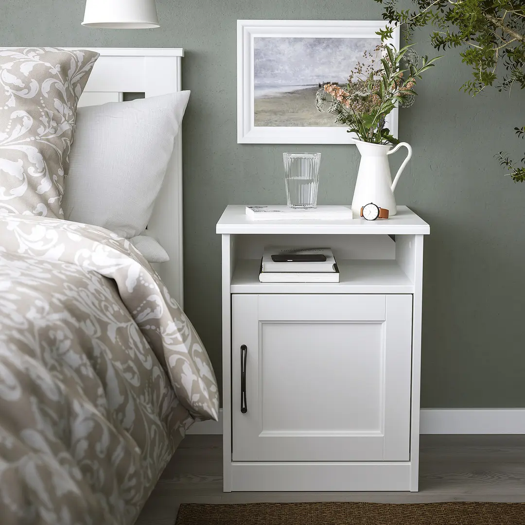 Noptiera Ikea Songesand 42x40 (Alb)