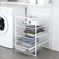 Стеллаж Ikea Jonaxel 50x51x70 (Белый)