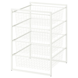 Стеллаж Ikea Jonaxel 50x51x70 (Белый) Thumb