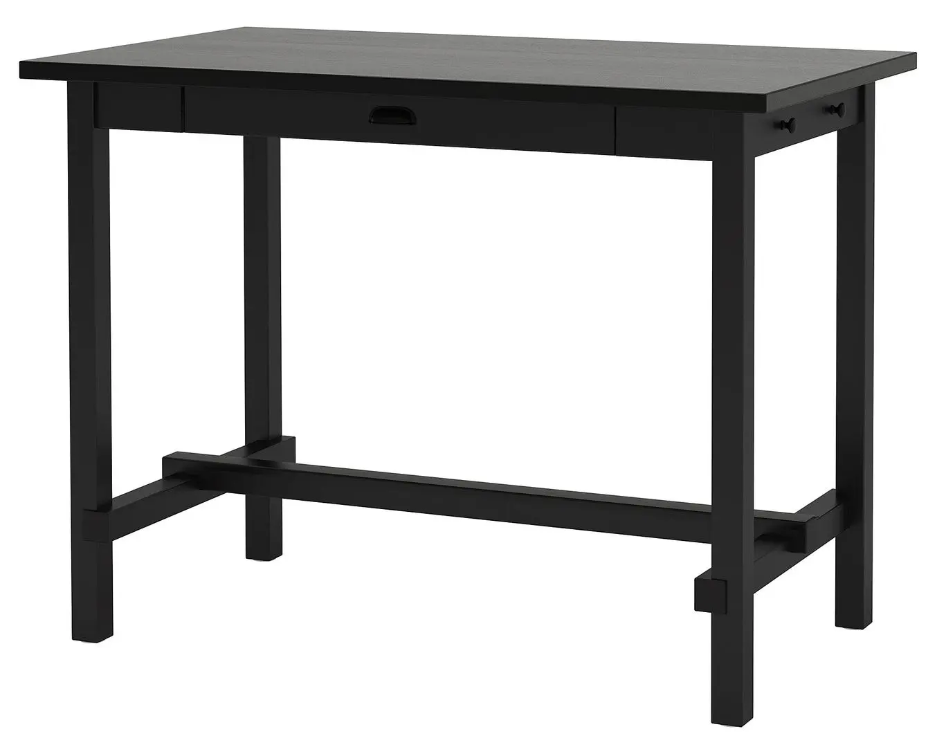 Стол Ikea Nordviken 140x80x105см (Черный)