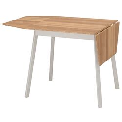Masa Ikea PS 2012 cu extensie plianta 74/106/138x80cm (Bambus/Alb) Thumb