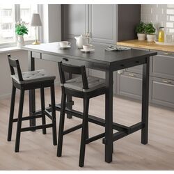 Masa Ikea Nordviken 140x80x105cm (Negru)