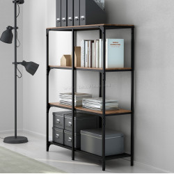 Стеллаж Ikea Fjallbo 100x136 (Черный)