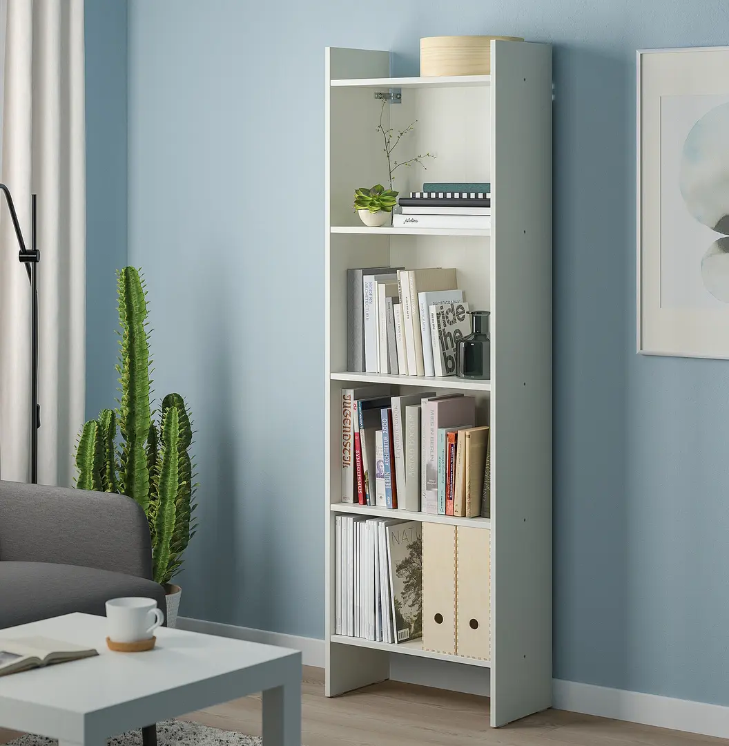 Стеллаж Ikea Baggebo 50x25x160 (Белый)