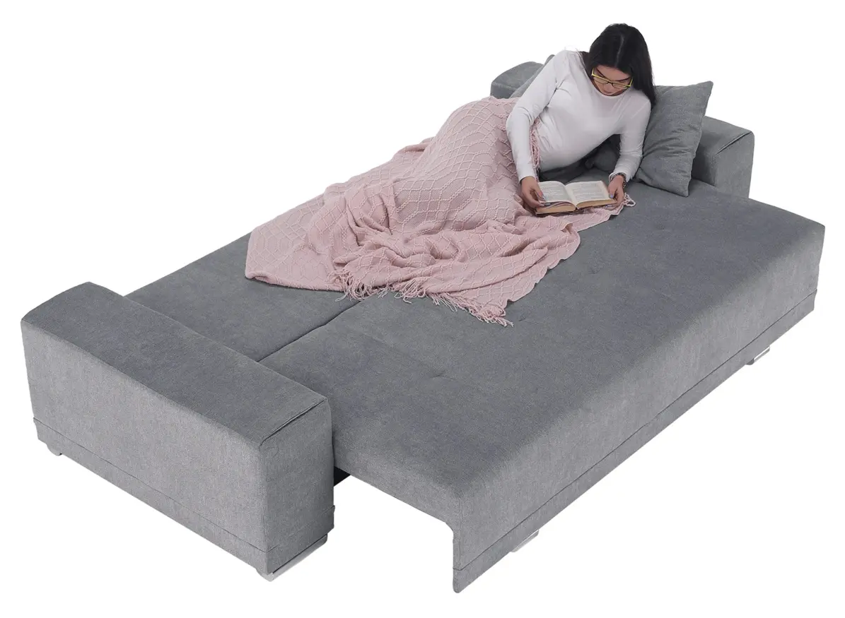 Диван раскладной Tempo Kondela Kevan Big Sofa (Light Gray)