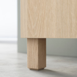 Комбинированный шкаф Ikea Besta/Lappviken/Stubbarp 120x42x202 (Состаренный дуб) Thumb