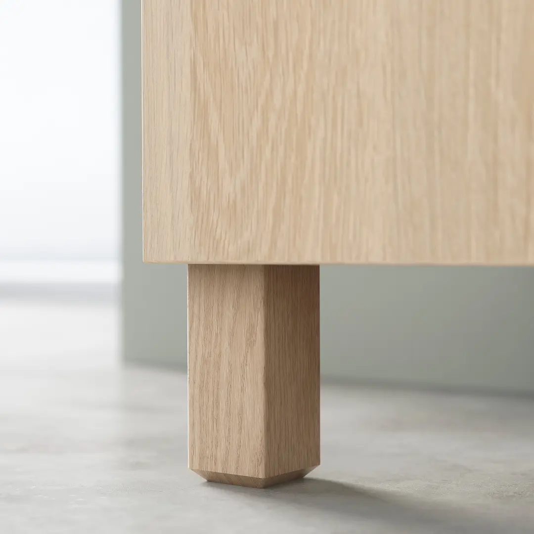 Комбинированный шкаф Ikea Besta/Lappviken/Stubbarp 120x42x202 (Состаренный дуб) - 4