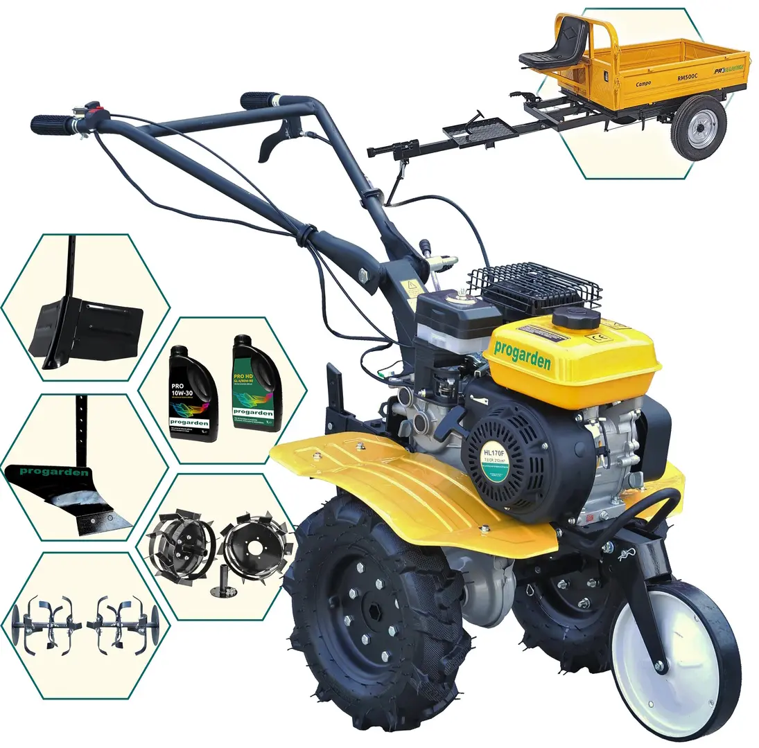 Motocultor cu accesorii Progarden Campo 703 2L ulei (PAC703D)
