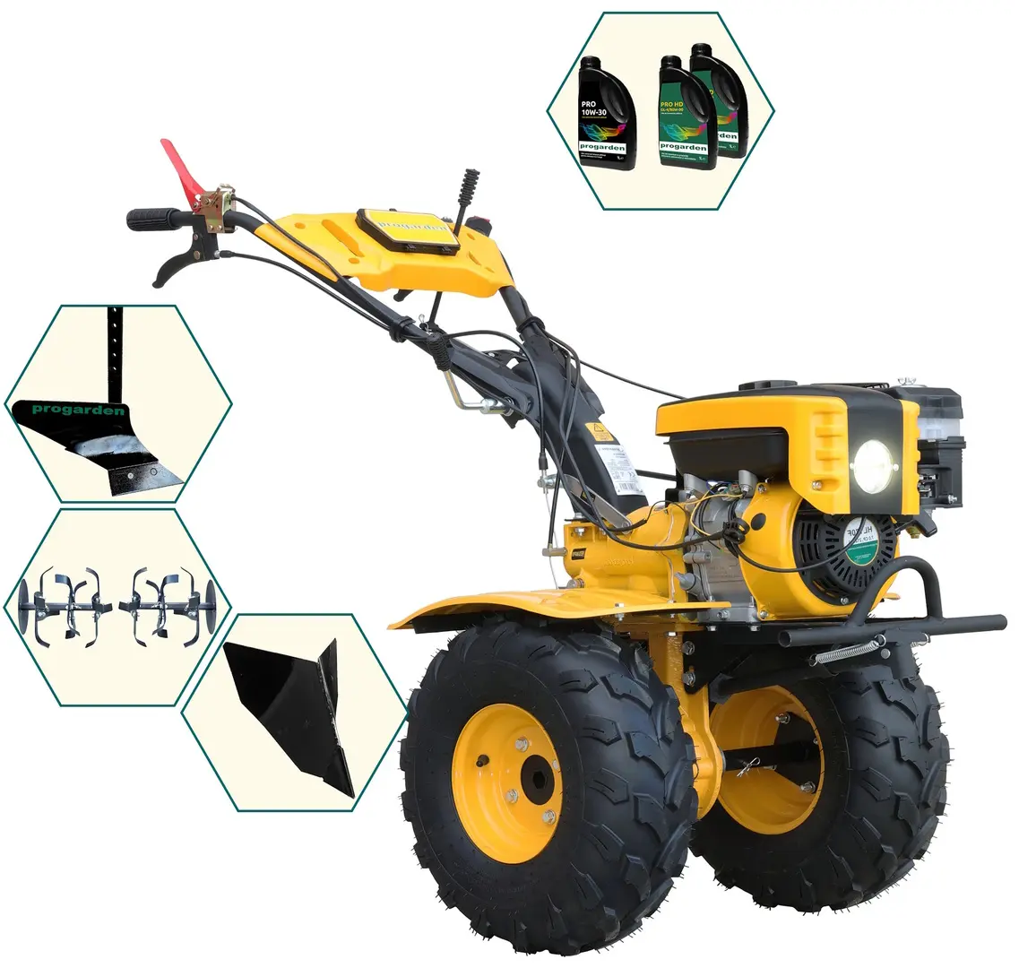 Motocultor cu accesorii Progarden Campo 873 Alpine 3L ulei (PAC873A)