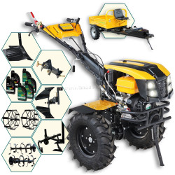 Мотокультиватор с аксессуарами Progarden Campo 1873 Alpine V2 6L масла (PAC1873C)