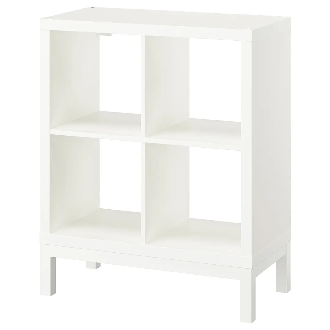 Стеллаж Ikea Kallax 77x94 (Белый) - 2