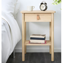 Тумба прикроватная Ikea Bjorksnas 48x38 (Береза)