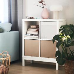 Стеллаж Ikea Kallax 77x94 (Белый)
