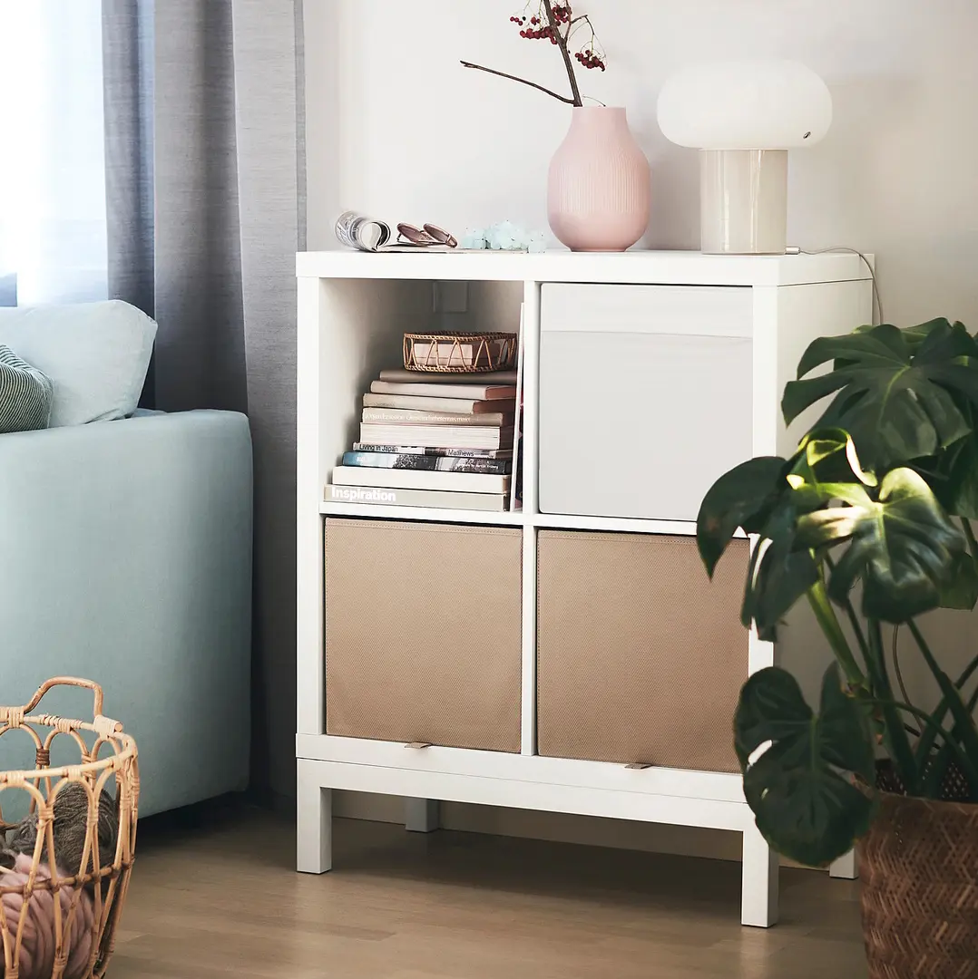 Стеллаж Ikea Kallax 77x94 (Белый)