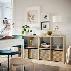 Стеллаж Ikea Kallax 77x147 (Состаренный дуб) Thumb
