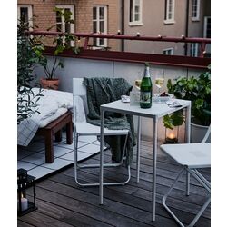 Set mobilier de gradina Ikea Fejan 1+2 (Alb) Thumb