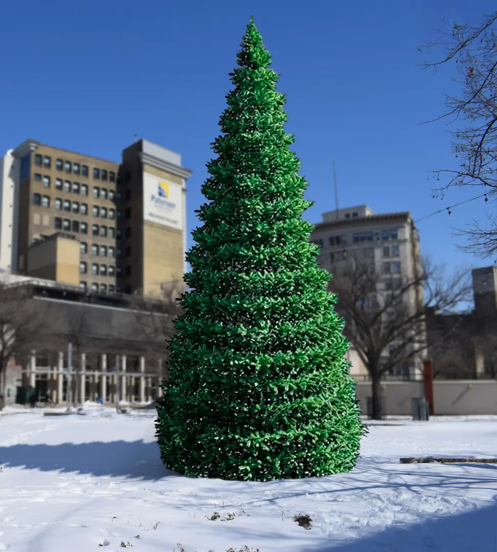 Brad Divi Trees Outdoor Premium Cone Silicon 3D 10m