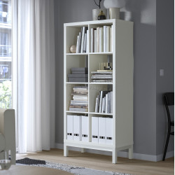 Стеллаж Ikea Kallax 77x164 (Белый)