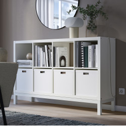 Стеллаж Ikea Kallax 147x94 (Белый)