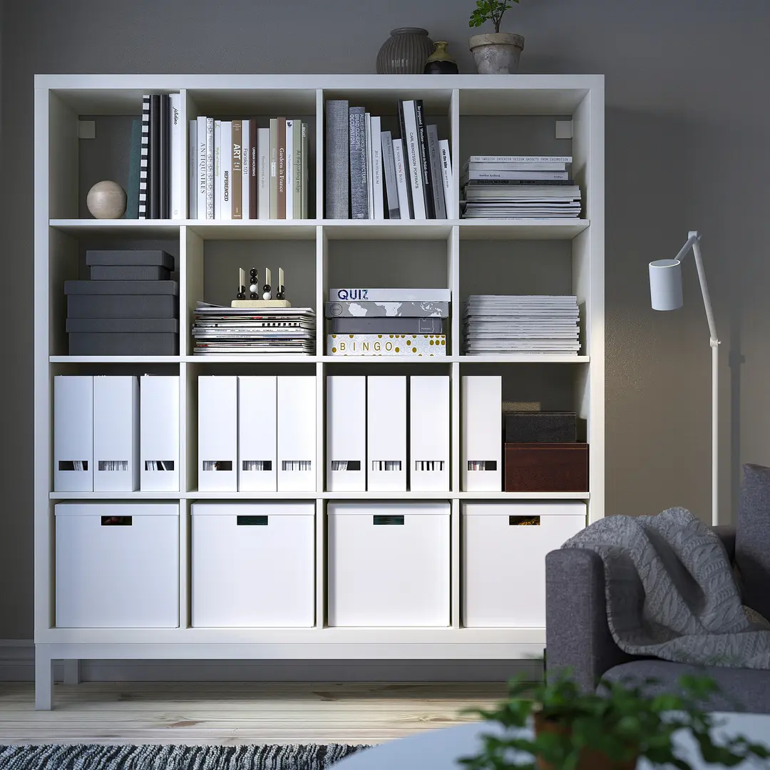 Etajera Ikea Kallax 147x164 (Alb)