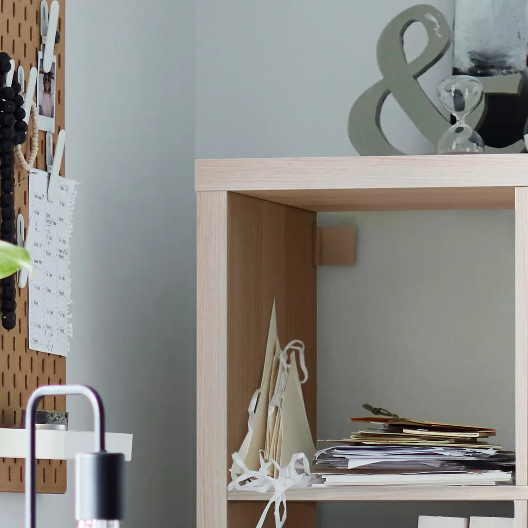 Etajera Ikea Kallax 77x77 (Stejar antichizat) - 3