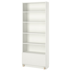 Etajera Ikea Billy cu sertar 80x30x202 (Alb) Thumb