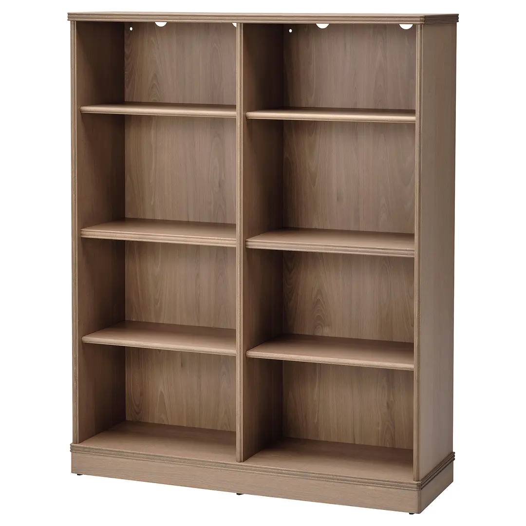Etajera Ikea Lanesund 121x37x152 (Gri-Maro) - 2