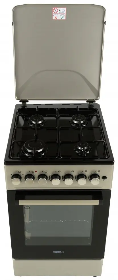 Aragaz combinat Efes GC-E5060i/GR (Grey)