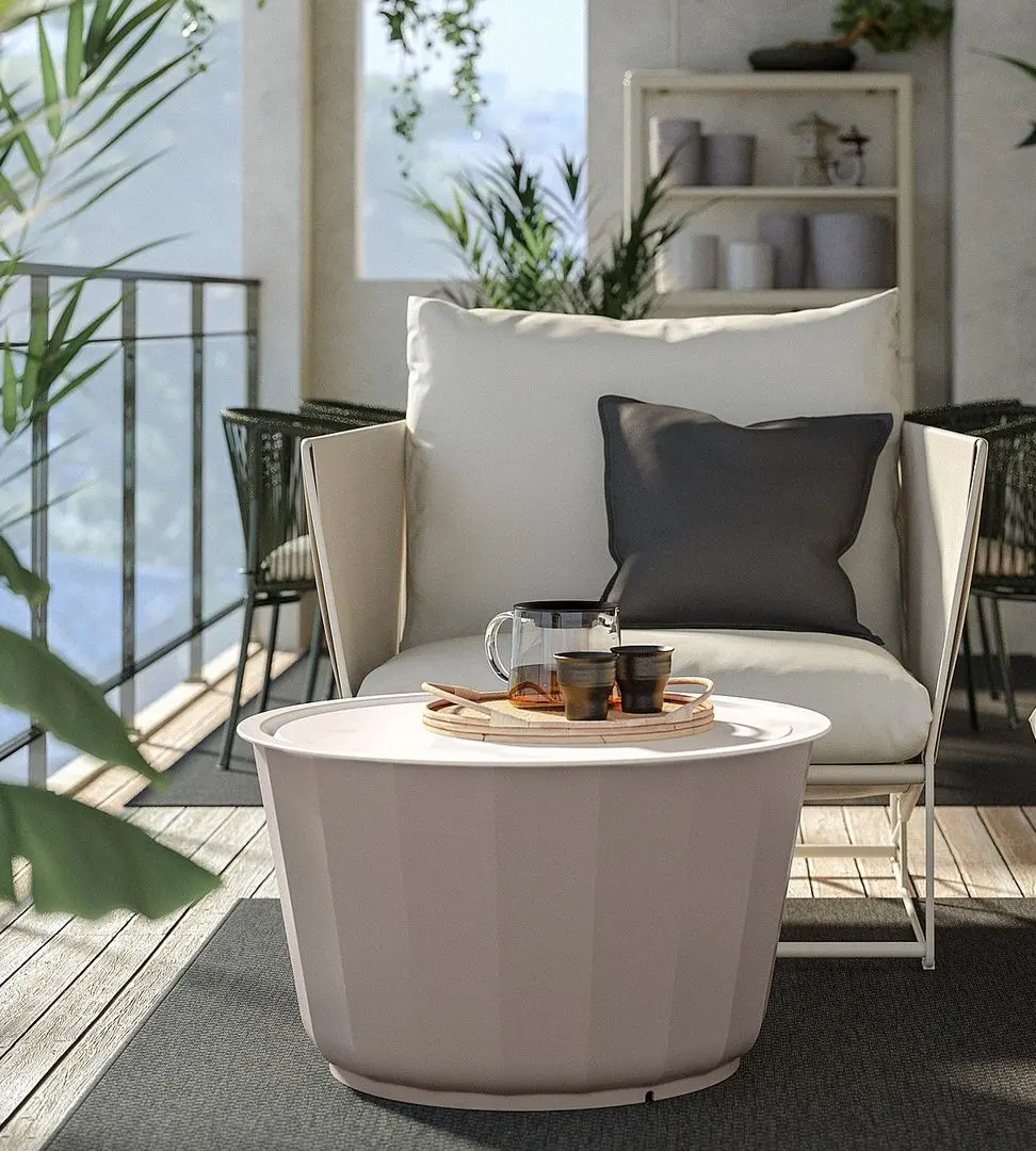 Кресло Ikea Havsten (Бежевый)