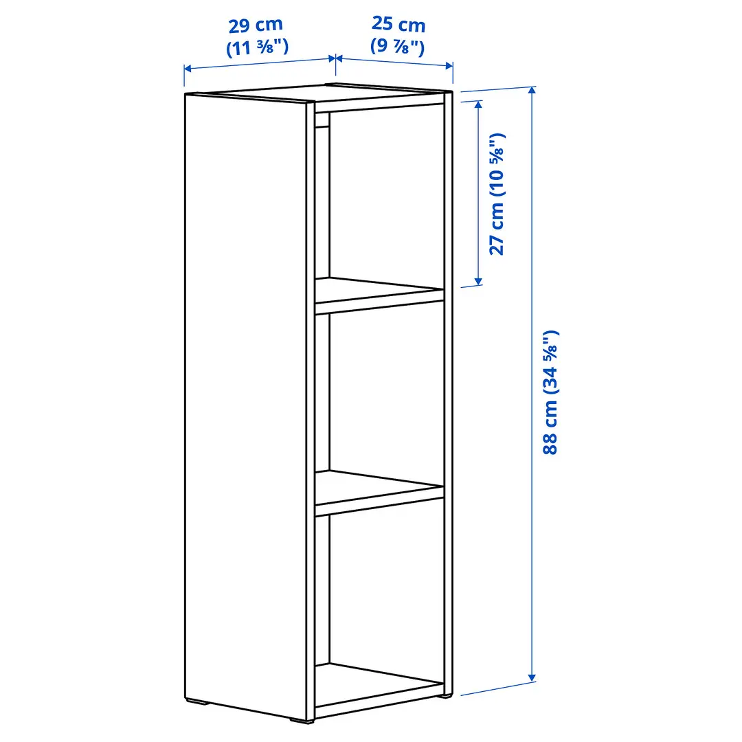 Etajeră Ikea Smagora 29x88 (Alb) - 2