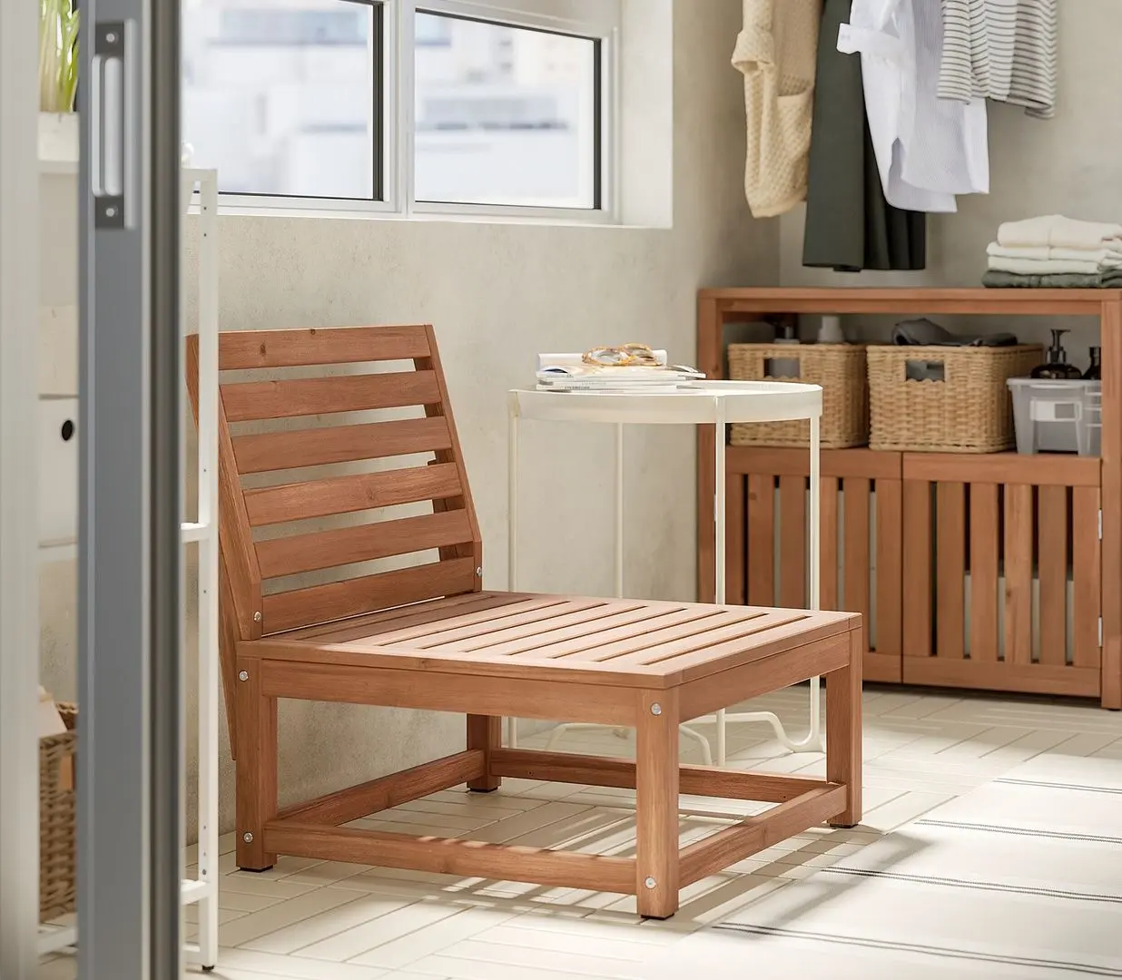 Fotoliu Ikea Nammaro 63x74x70 (Maro Deschis Vopsit)