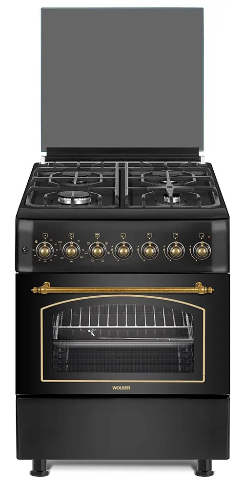 Газовая плита Wolser WL-F 60602 (Rustic Black)